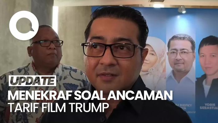 Video Respons Menekraf soal Rencana Trump Patok Tarif Film Asing