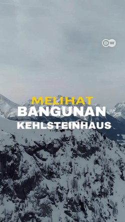 Video Sarang Elang Kehlsteinhaus di Jerman Dilihat dari Langit