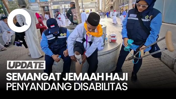 Video: Perjuangan Ali Ismail Calon Jemaah Haji Disabilitas Bisa ke Tanah Suci