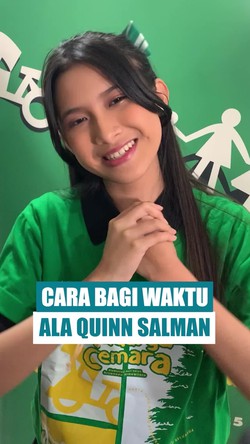 Video: Cara Quinn Salman Bagi Waktu Antara Sekolah dan Karier