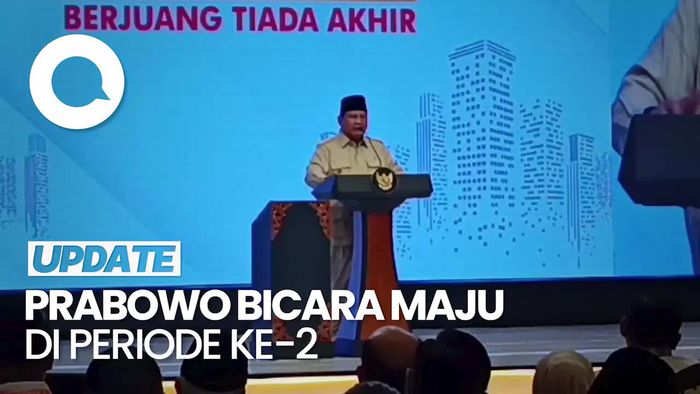 Video Prabowo soal 2 Periode: Kalau Saya Tak Berhasil, Jangan Harap Maju Lagi