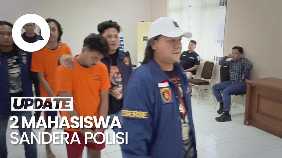 Video: 2 Mahasiswa Sandera Polisi saat May Day Terancam 7 Tahun Penjara 