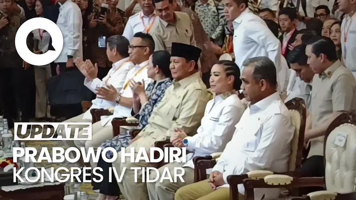 Video: Prabowo Hadiri Kongres IV Tidar, Ada Puan hingga Muzani