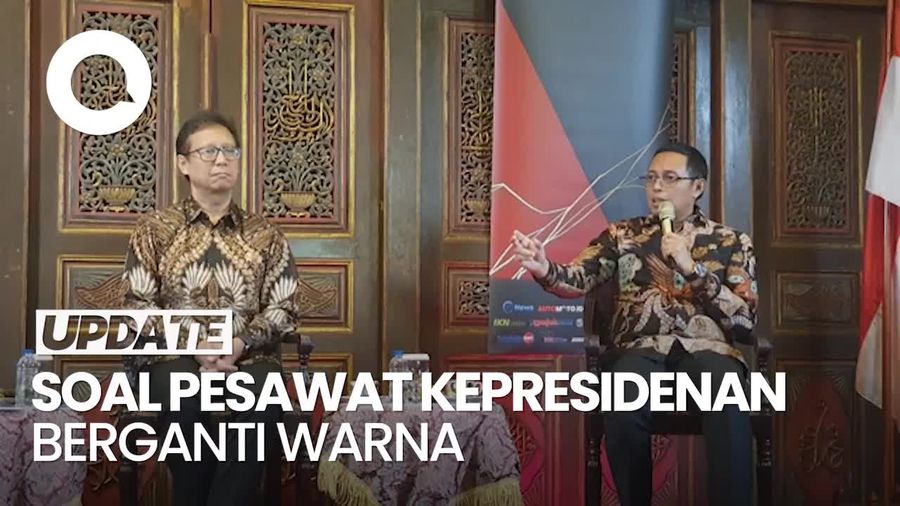 Video: Kepala PCO Buka Suara soal Pesawat Kepresidenan Berganti Warna
