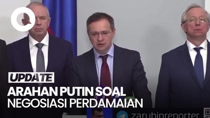  Video: Delegasi Rusia Ungkap Arahan Putin soal Negosiasi Perdamaian