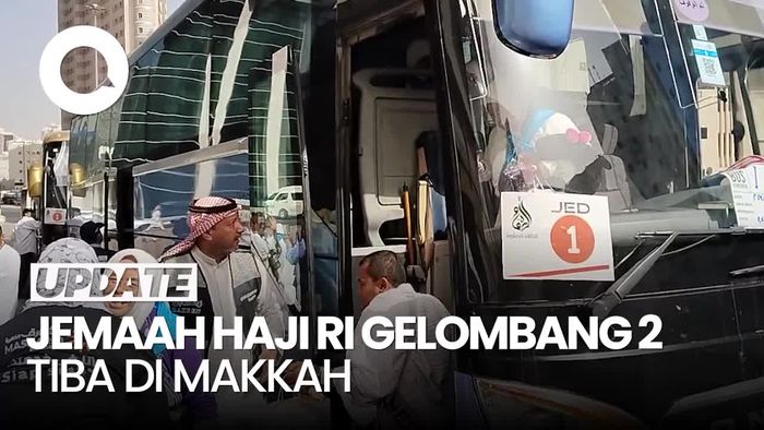 Video: Kedatangan Jemaah Haji RI Gelombang 2 di Makkah