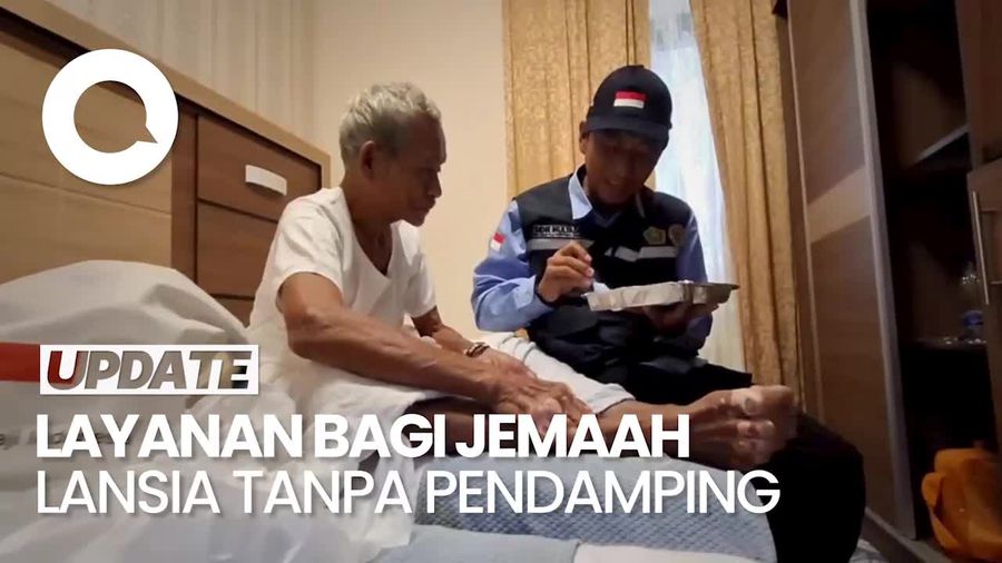 Video: Perhatian Khusus Petugas PPIH untuk Jemaah Lansia Tanpa Pendamping