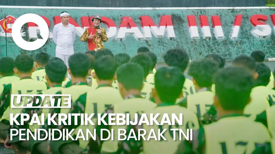 Video: KPAI Soroti Regulasi Pelaksanaan Pendidikan Siswa di Barak Militer