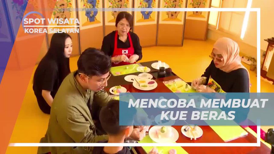 Bergabung dalam Kelas Membuat Kue Beras yang Seru di Seoul, Korea Selatan