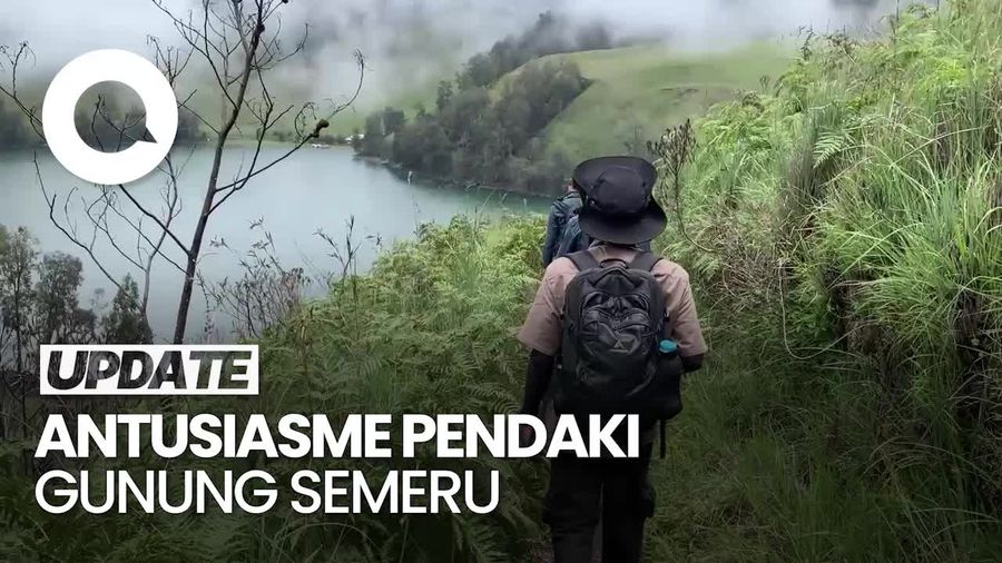 Video: Pendakian ke Gunung Semeru Kembali Dibuka, Para Pendaki Antusias
