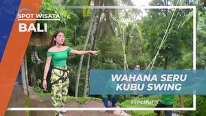 Coba Sensasi Berayun di Kubu Swing yang Seru di Green Kubu, Bali