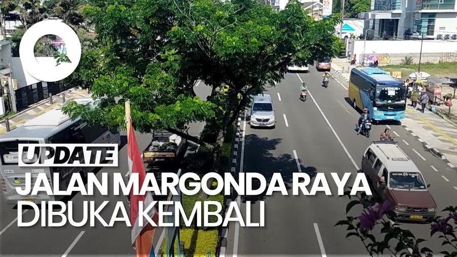 Video: CFD Selesai, Jalan Margonda Raya Kembali Dibuka