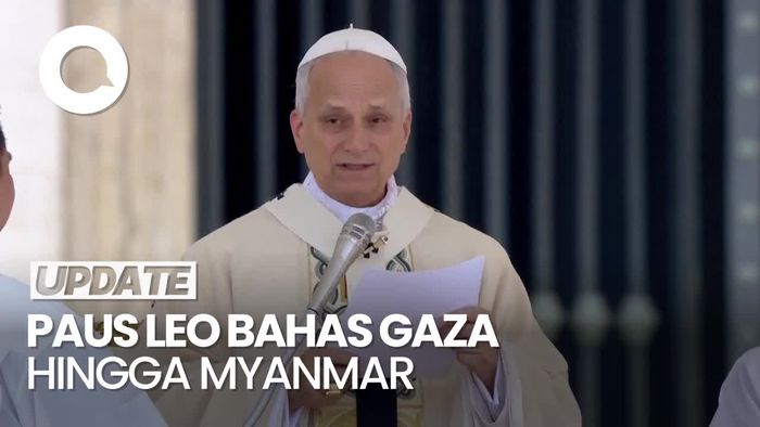 Video Paus Leo XIV: Kita Tak Dapat Lupakan Saudara Kita di Gaza