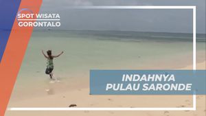 Mengagumi Keindahan Alam Pulau Saronde, Gorontalo