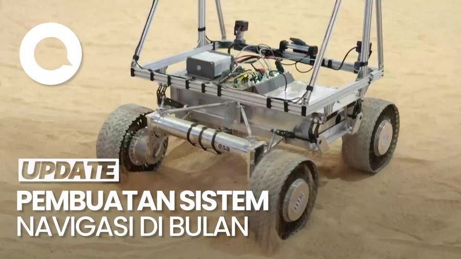 Video Pengembangan Sistem Navigasi Mirip Google Maps untuk Dipakai di Bulan