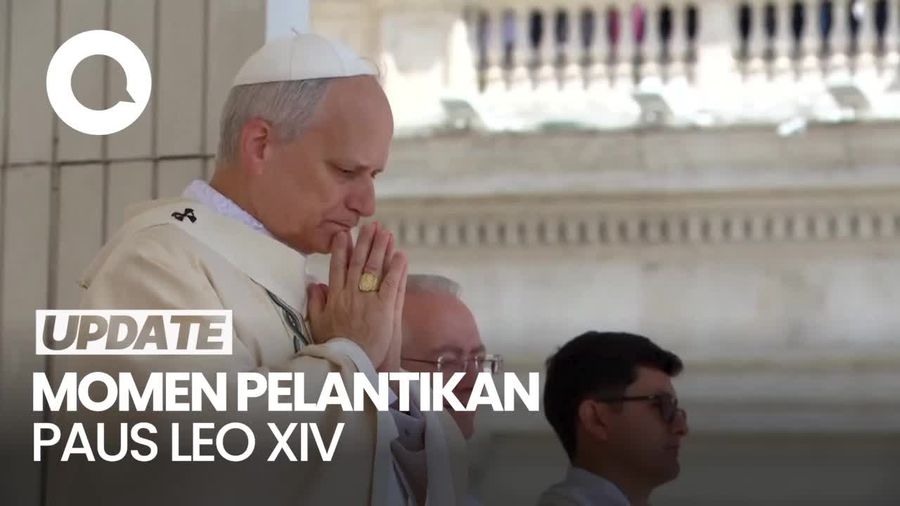 Video: Resmi Dilantik, Paus Leo XIV Terima Fisherman Ring