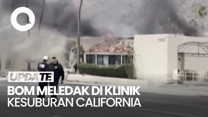 Video Detik-detik Setelah Bom Meledak di Klinik California, FBI: Terorisme!