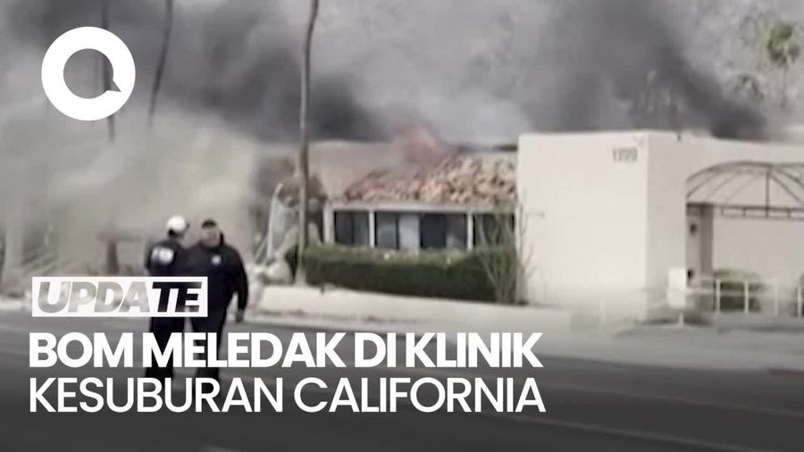 Video Detik-detik Setelah Bom Meledak di Klinik California, FBI: Terorisme!