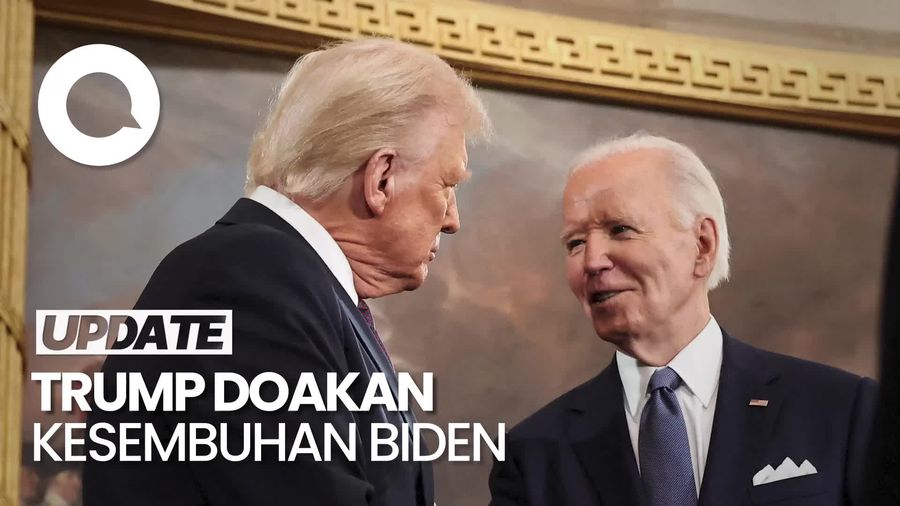 Video Trump: Saya Sedih Mendengar Diagnosis Kanker Prostat Joe Biden