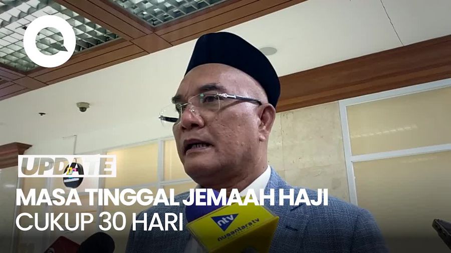 Video: Komisi VIII DPR Sarankan Masa Tinggal Jemaah Haji Cukup 30 Hari