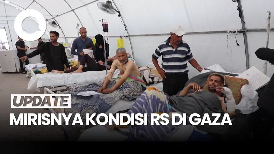 Video: RS di Gaza Krisis Alkes-Obat Imbas Gempuran Israel
