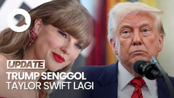 Video Reaksi Gedung Putih Setelah Trump Sebut Taylor Swift Tak Lagi Hebat
