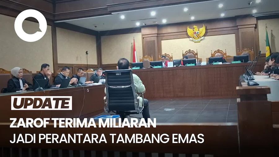 Video: Zarof Ngaku Terima Miliaran Rupiah Jadi Perantara Tambang Emas
