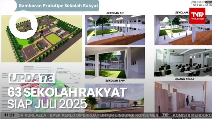 Video: 63 Titik Sekolah Rakyat Mulai Beroperasi Juli 2025