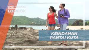 Menyaksikan Keindahan Pantai Kuta, Lombok
