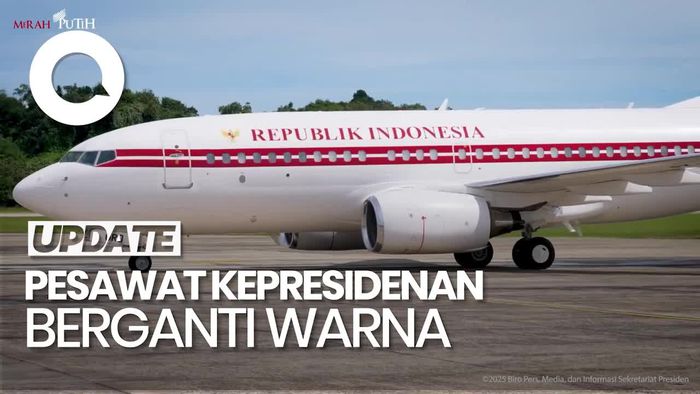 Video: Melihat Tampilan Baru Pesawat Kepresidenan