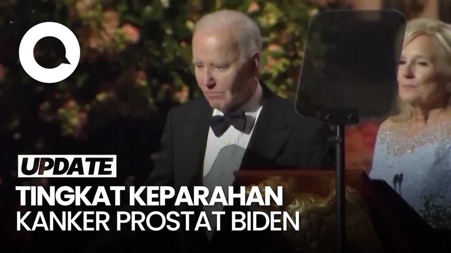 Video Joe Biden Kanker Prostat dengan Skor Gleason 9, Apa Artinya?