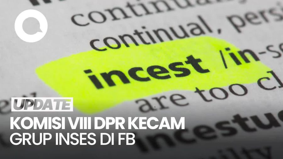 Video: Heboh Grup Inses di FB, DPR Bakal Panggil KPAI-KemenPPPA