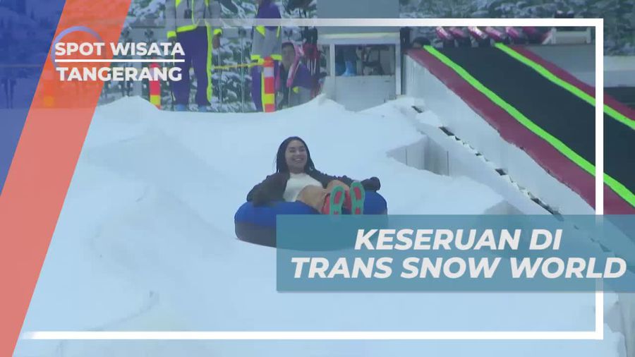 Dengan Gembira Menjelajahi Aksi di Trans Snow World, Tangerang