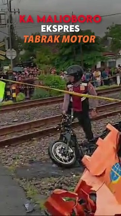Video: Kronologi KA Malioboro Ekspres Tabrak 7 Motor di Magetan, 4 tewas