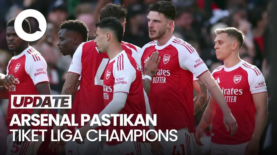 Video: Arsenal Kalahkan Newcastle 1-0, Kunci Tiket Liga Champions