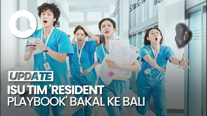 Video Pemain-Kru Drakor Resident Playbook Bakal Liburan ke Bali?