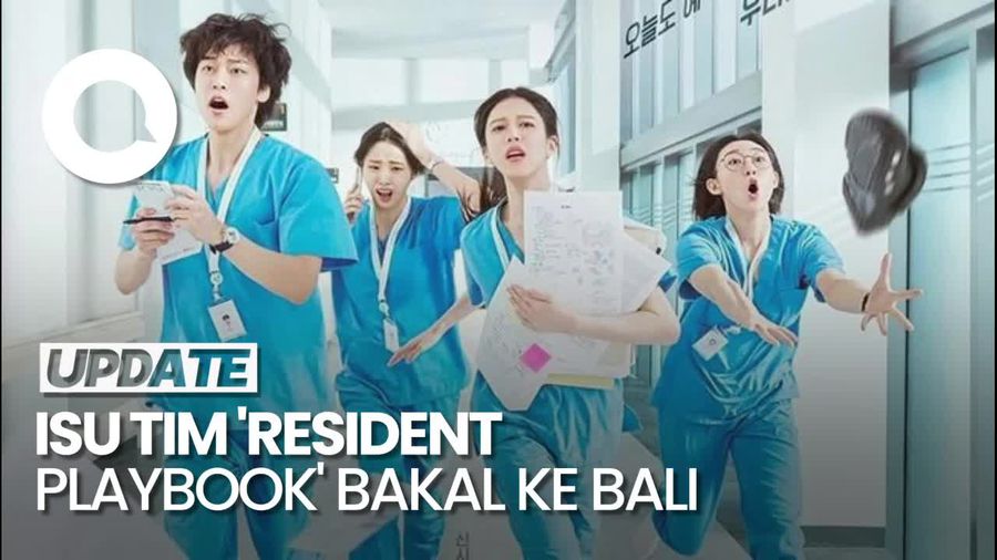 Video Pemain-Kru Drakor Resident Playbook Bakal Liburan ke Bali?