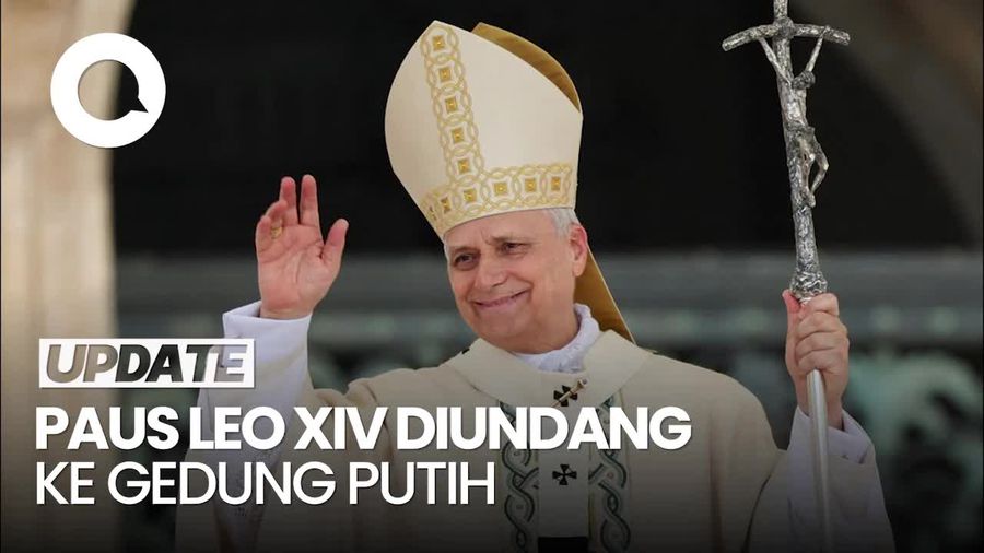 Video: Donald Trump Undang Paus Leo XIV ke Gedung Putih