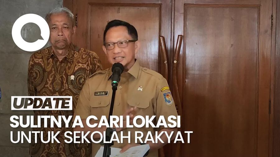 Video: Mendagri Ungkap Sulitnya Dapat Lahan yang Tepat untuk Sekolah Rakyat