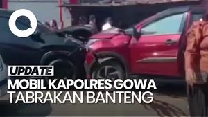 Video: Mobil Kapolres Gowa Ditabrak saat Hendak Menggerebek Tambang Ilegal