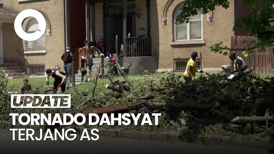Video: Cerita Korban Selamat Tornado Dahsyat AS: Pemandangan Menakutkan