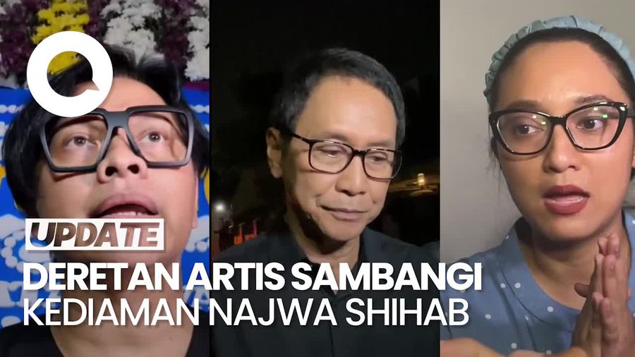 Video Armand Maulana-Addie MS Kaget Dengar Kabar Suami Najwa Shihab Wafat