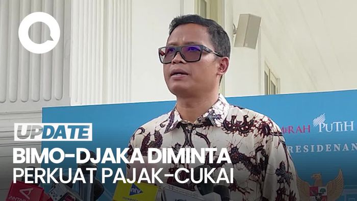 Video Prabowo Minta Bimo Wijayanto-Djaka Budi Perkuat Pajak dan Bea Cukai