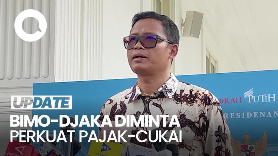 Video Prabowo Minta Bimo Wijayanto-Djaka Budi Perkuat Pajak dan Bea Cukai