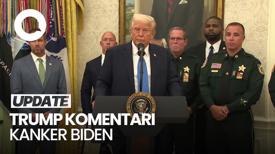 Video: Trump Kaget Publik Tak Diberitahu Sejak Lama soal Kanker Joe Biden