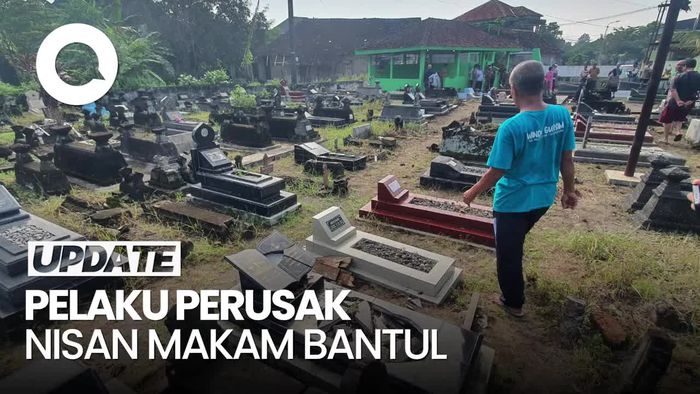 Video: Polres Bantul Tangkap Pelaku Perusak Nisan Makam