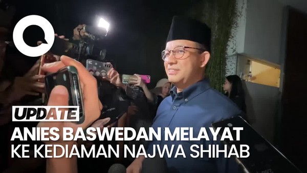 Video Anies Baswedan Seusai Melayat: Semoga Najwa Shihab Diberi Kekuatan