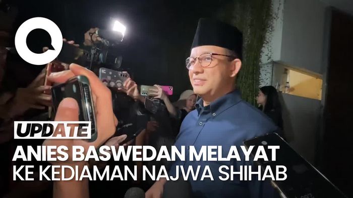 Video Anies Baswedan Seusai Melayat: Semoga Najwa Shihab Diberi Kekuatan