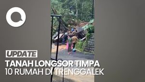 Video: Tanah Longsor Timpa 10 Rumah di Trenggalek, 6 Orang Hilang