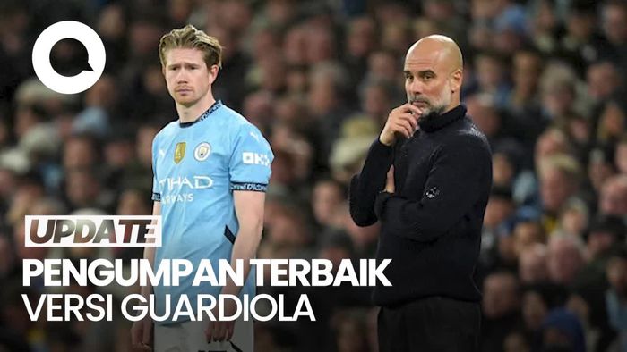 Video Guardiola: Messi Terbaik, Kevin de Bruyne Kedua